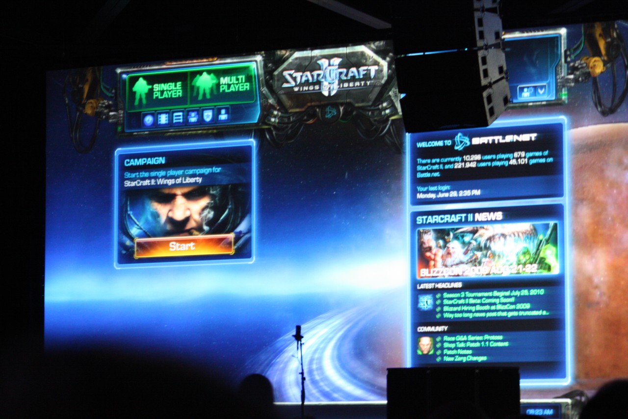 BlizzCon 2009 : Photos de la conférence dédiée au nouveau Battle.net