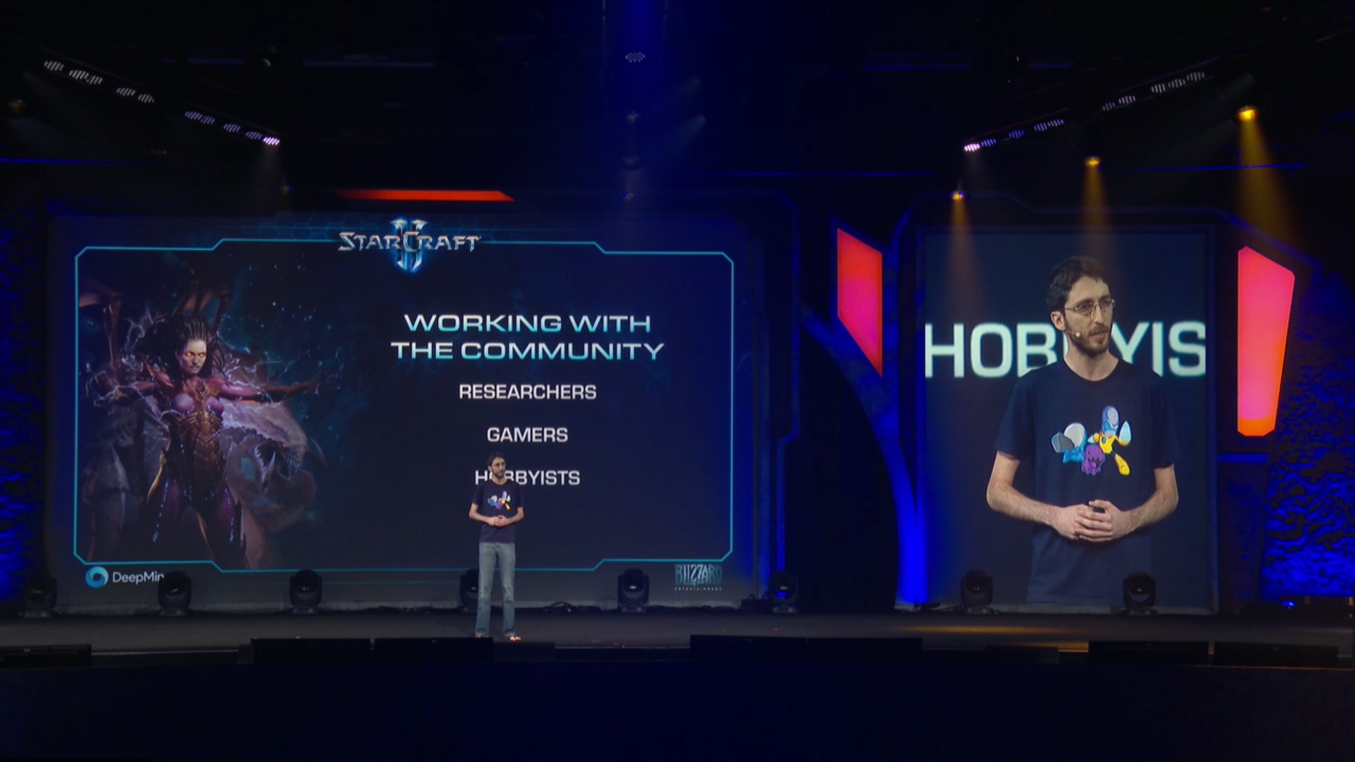 BlizzCon 2016 - Google développe DeepMind, une IA qui joue à StarCraft II