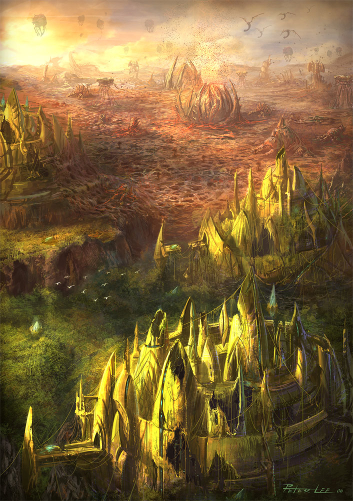 Artwork de StarCraft II (mai 2008).