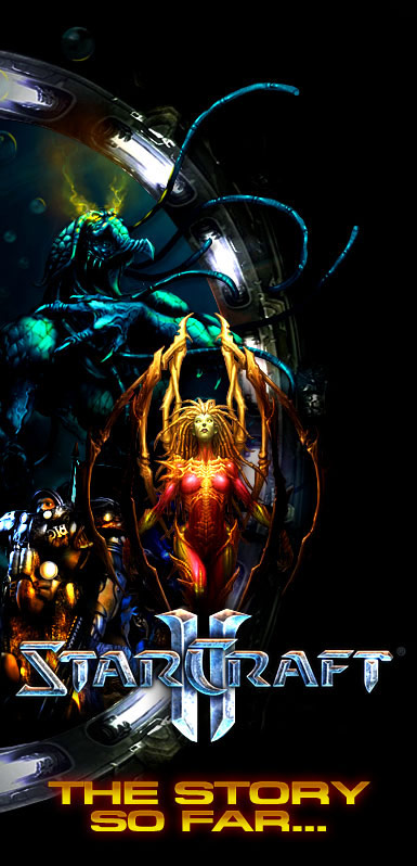Image de la page d'accueil de Blizzard (novembre 2007).