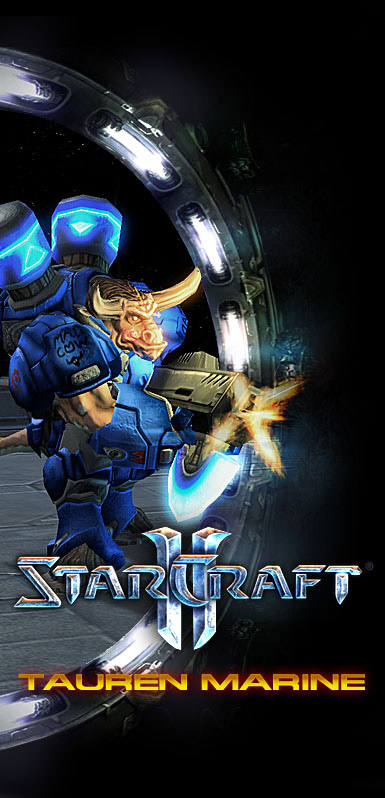 Image de la page d'accueil du site de Blizzard (avril 2008).