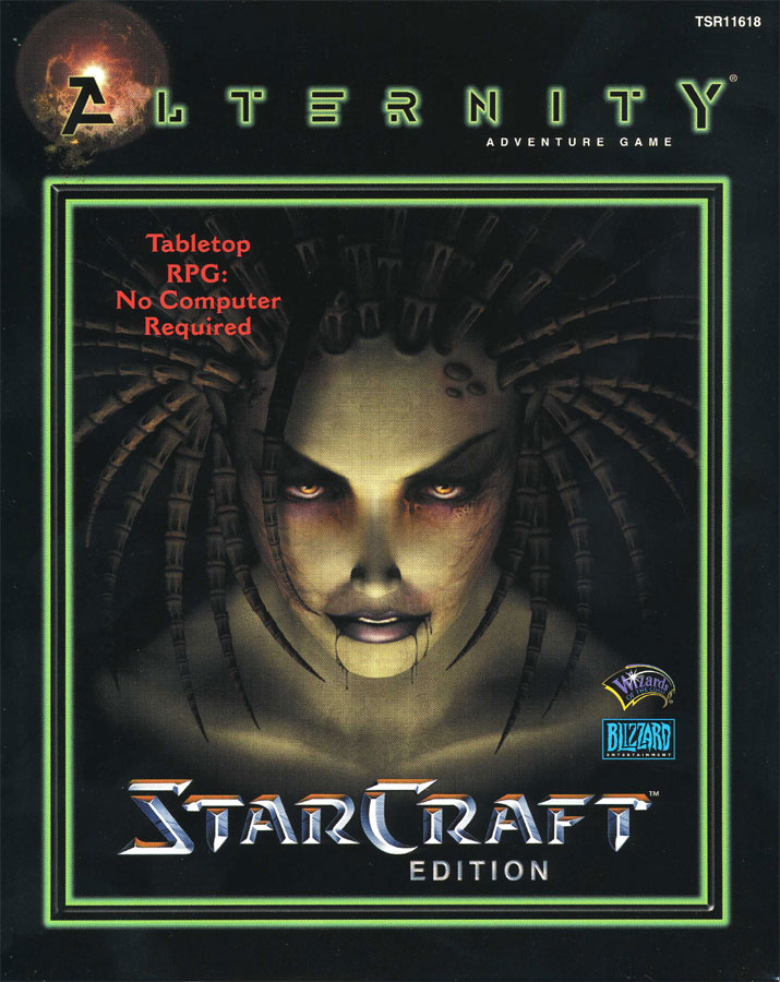 Jeu de rôles sur table Starcraft sorti en 2000 et édité par Wizards of the coast.