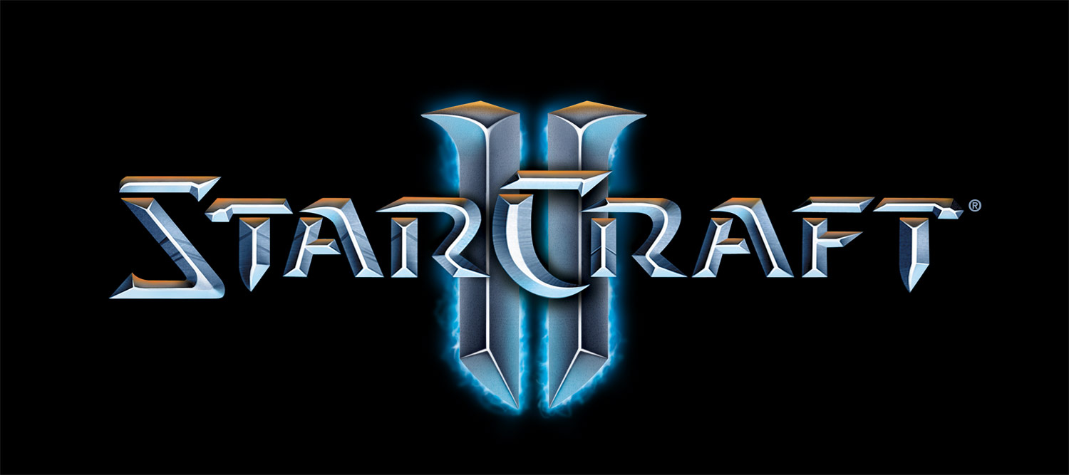 Logo Starcraft II (août 2007).