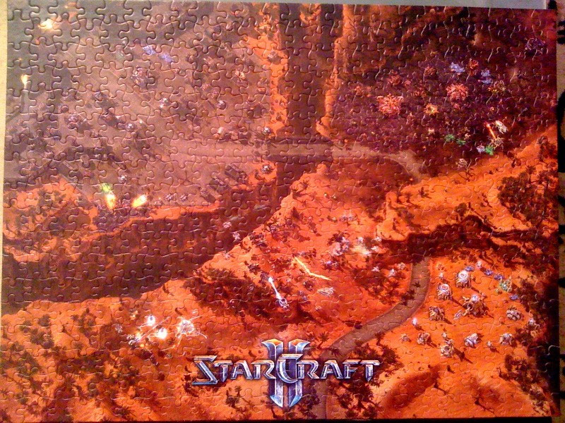 Puzzle StarCraft II. Image de Shermitaka.