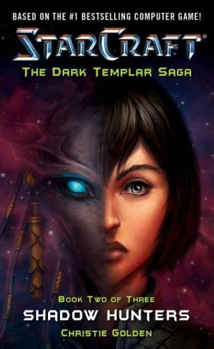 Couverture de second tome de la trilogie Dark Templar, intitulé Shadow Hunters.