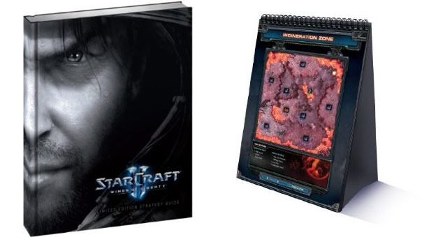 L'édition Collector du guide stratégique officiel StarCraft II: Wings of Liberty.