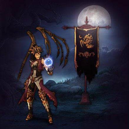Heart of the Swarm - Edition Deluxe: Les ailes de la Reine des lames et un emblème pour Diablo III.