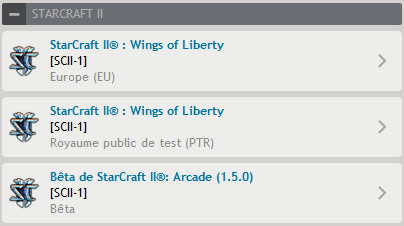 Téléchargement de StarCraft II 1.5.0 beta.