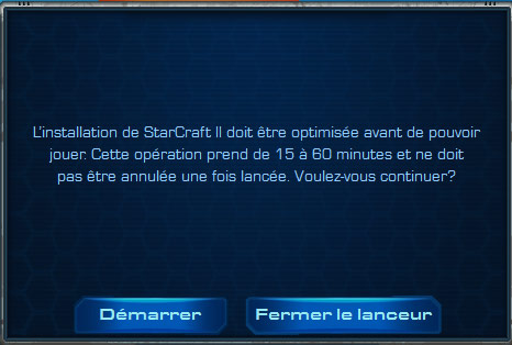 Installation du patch 1.5.0 Arcade de StarCraft II.