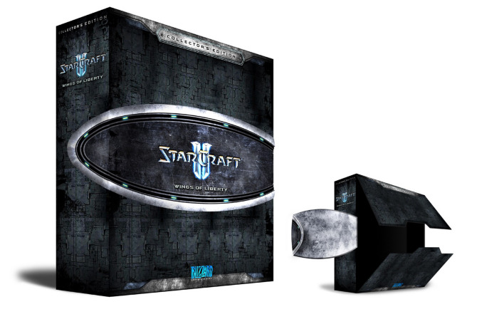 Edition rejetée du design de l'Edition Collector de StarCraft II.