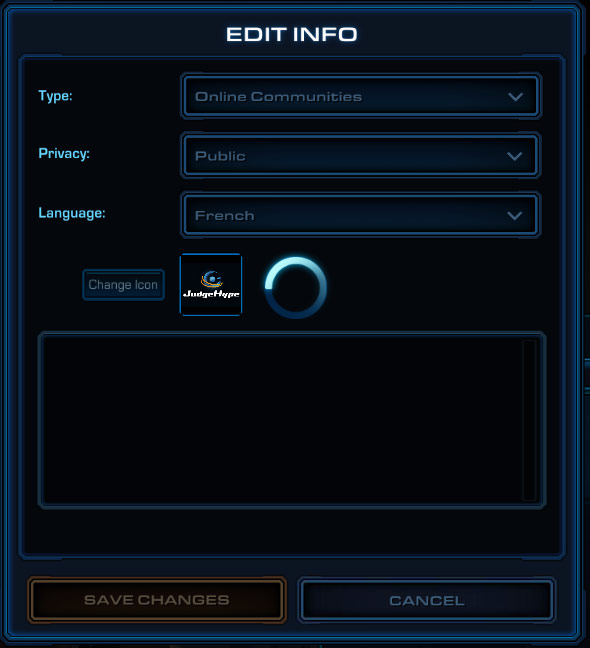 Screenshot du patch 2.1 de StarCraft II.