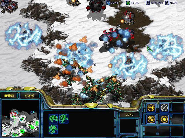 Screenshot de Starcraft Brood War.