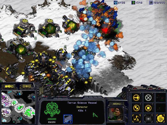 Screenshot de Starcraft Brood War.