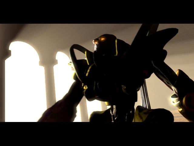 Screenshot d'une cinématique Starcraft 1.