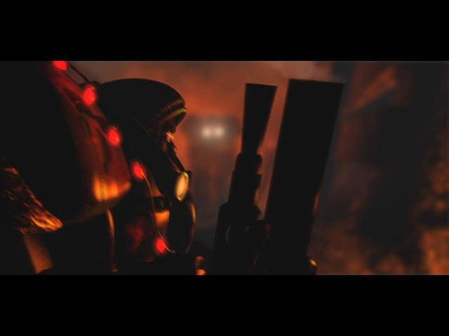 Screenshot d'une cinématique Starcraft Brood War.